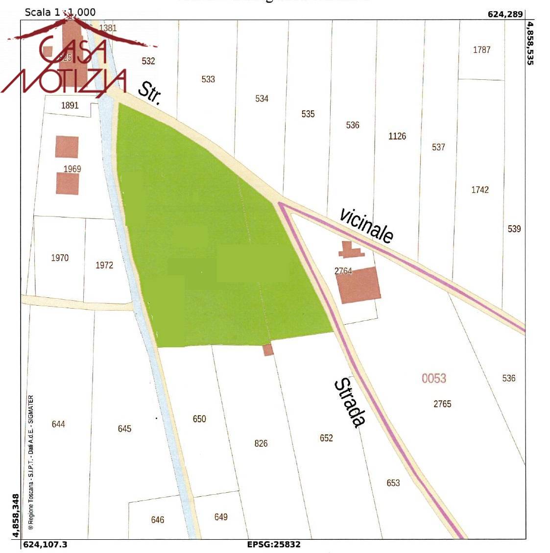 Terreno Agricolo in vendita a Lucca, San Cassiano a Vico