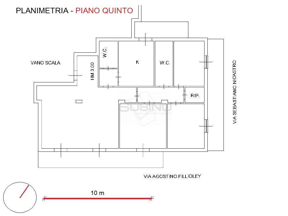 Appartamento in vendita a Siracusa, Tunisi
