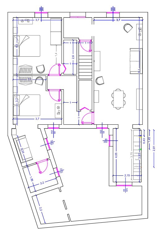 Quadrilocale in vendita in via bicocchi, Follonica