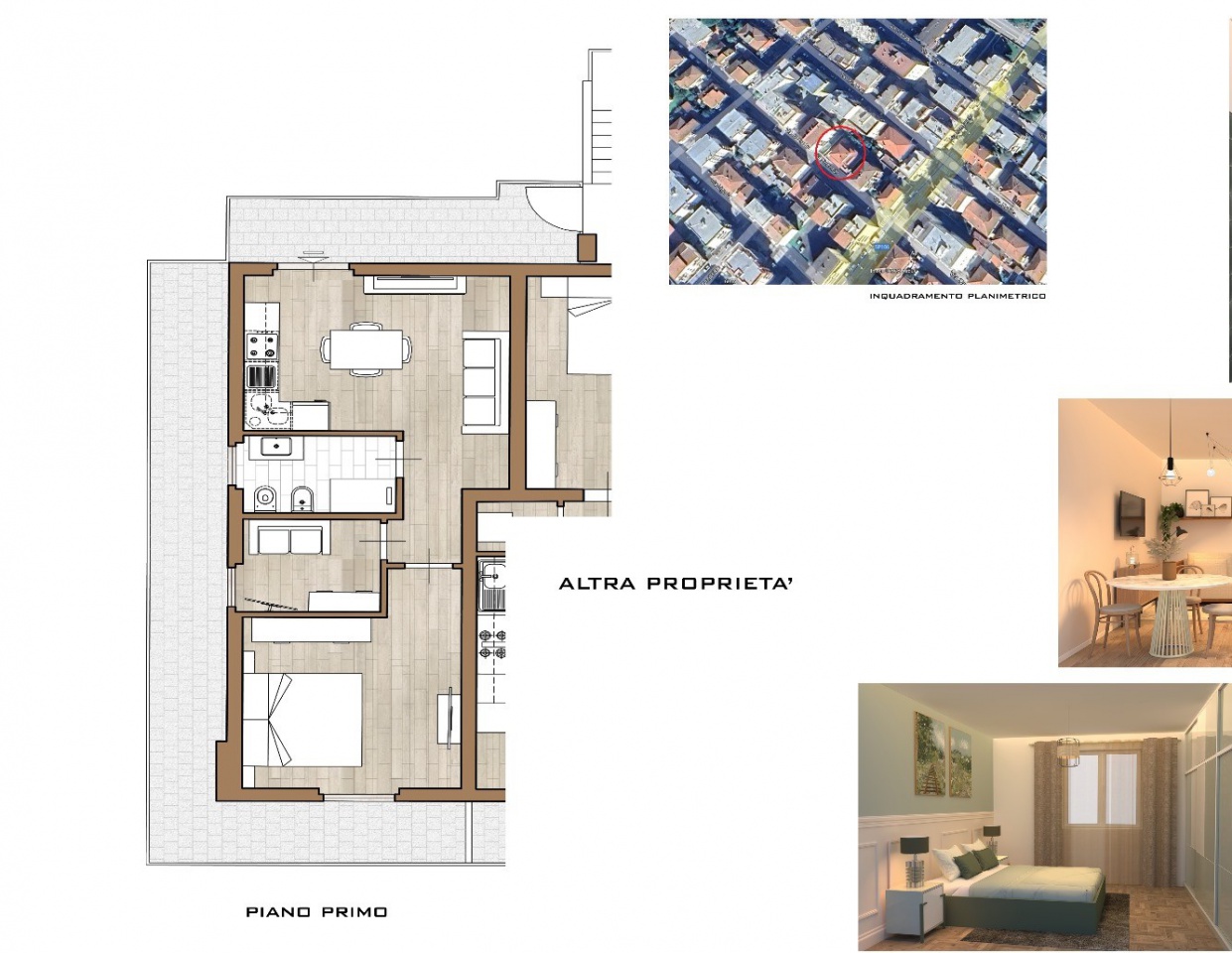 Trilocale con terrazzo in via piemonte, Follonica