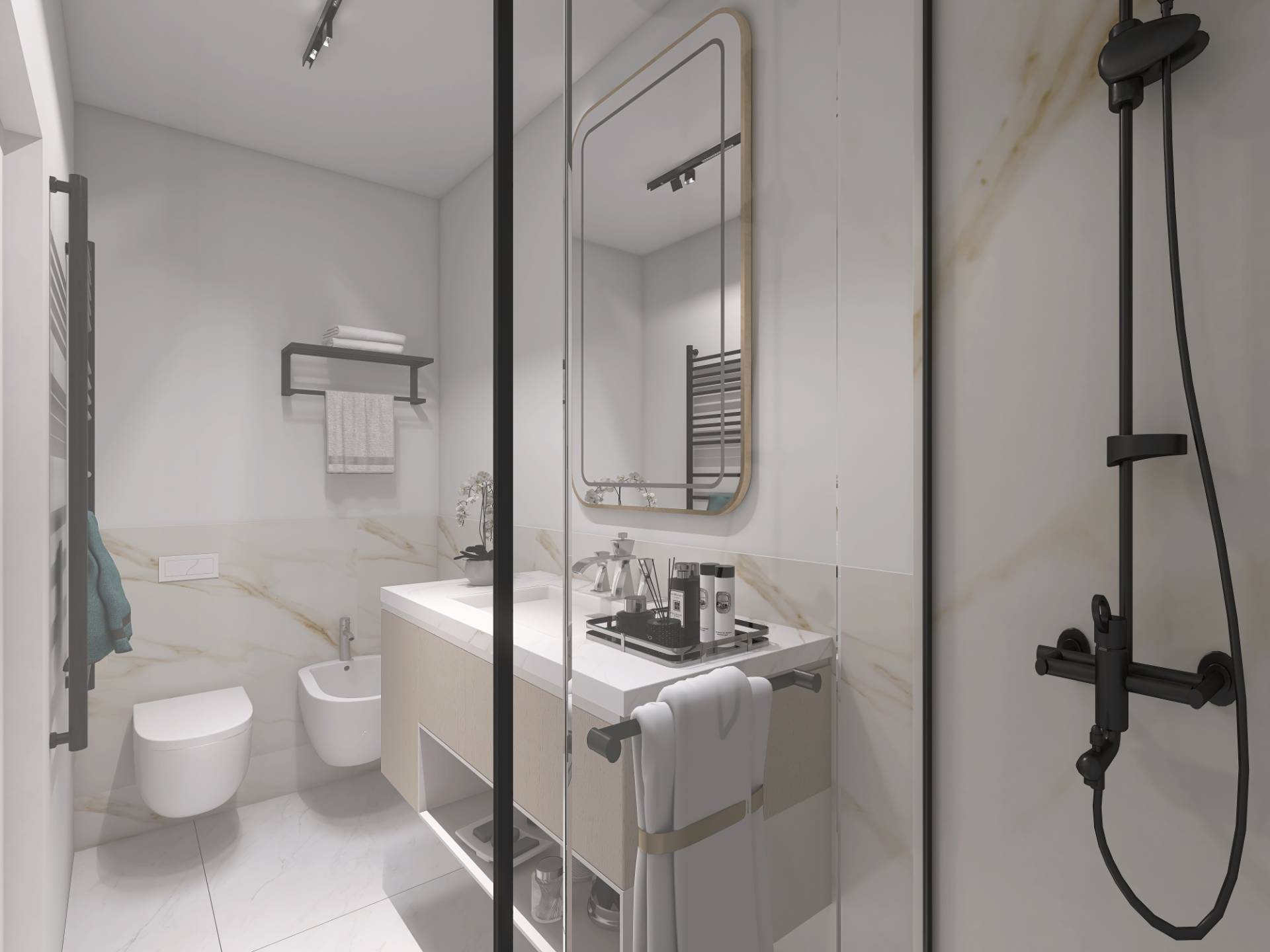 Appartamento in vendita a Monterotondo, Monterotondo Paese