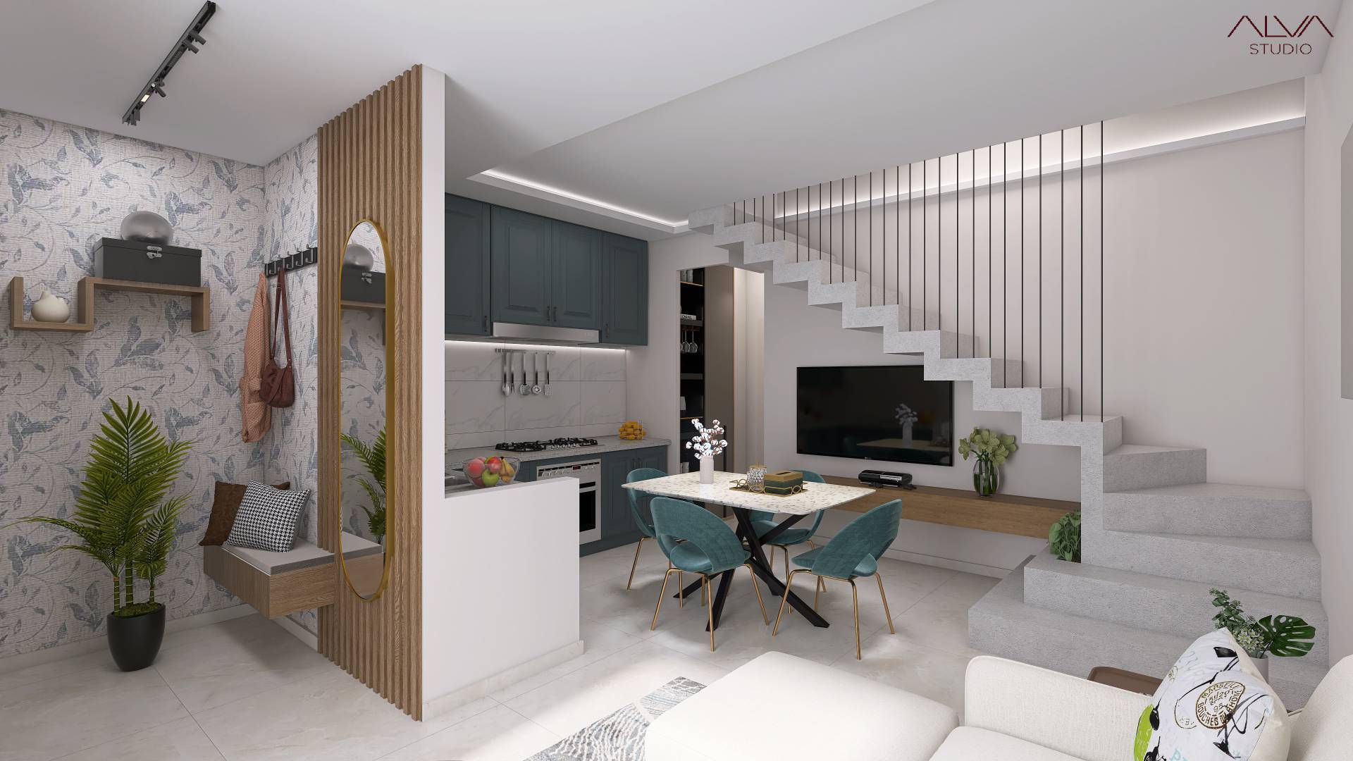 Appartamento in vendita a Monterotondo, Monterotondo Paese