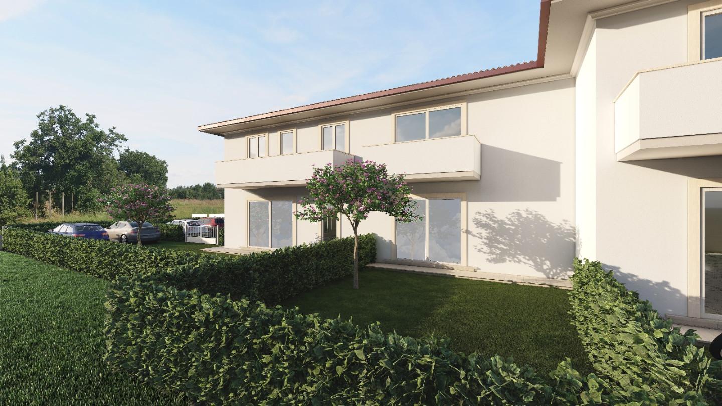 Trilocale con giardino, Massa marina di