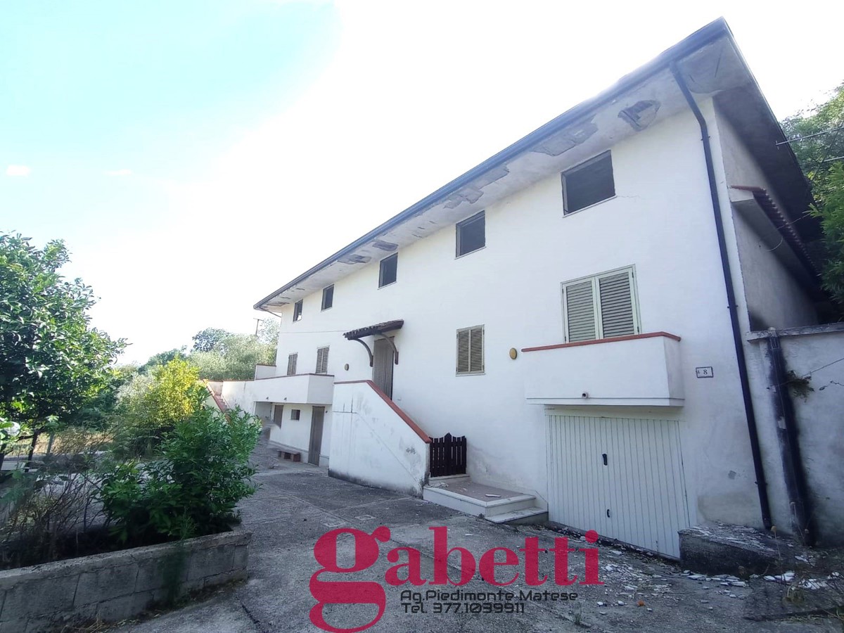 Casa indipendente con giardino a Piedimonte Matese