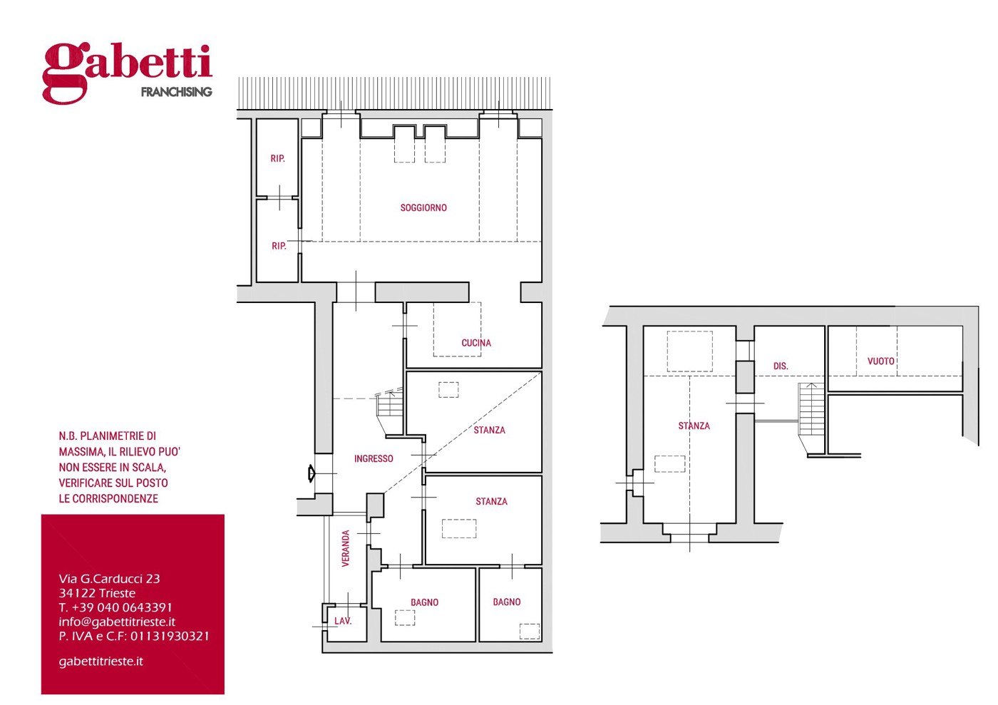 Quadrilocale in vendita a Trieste
