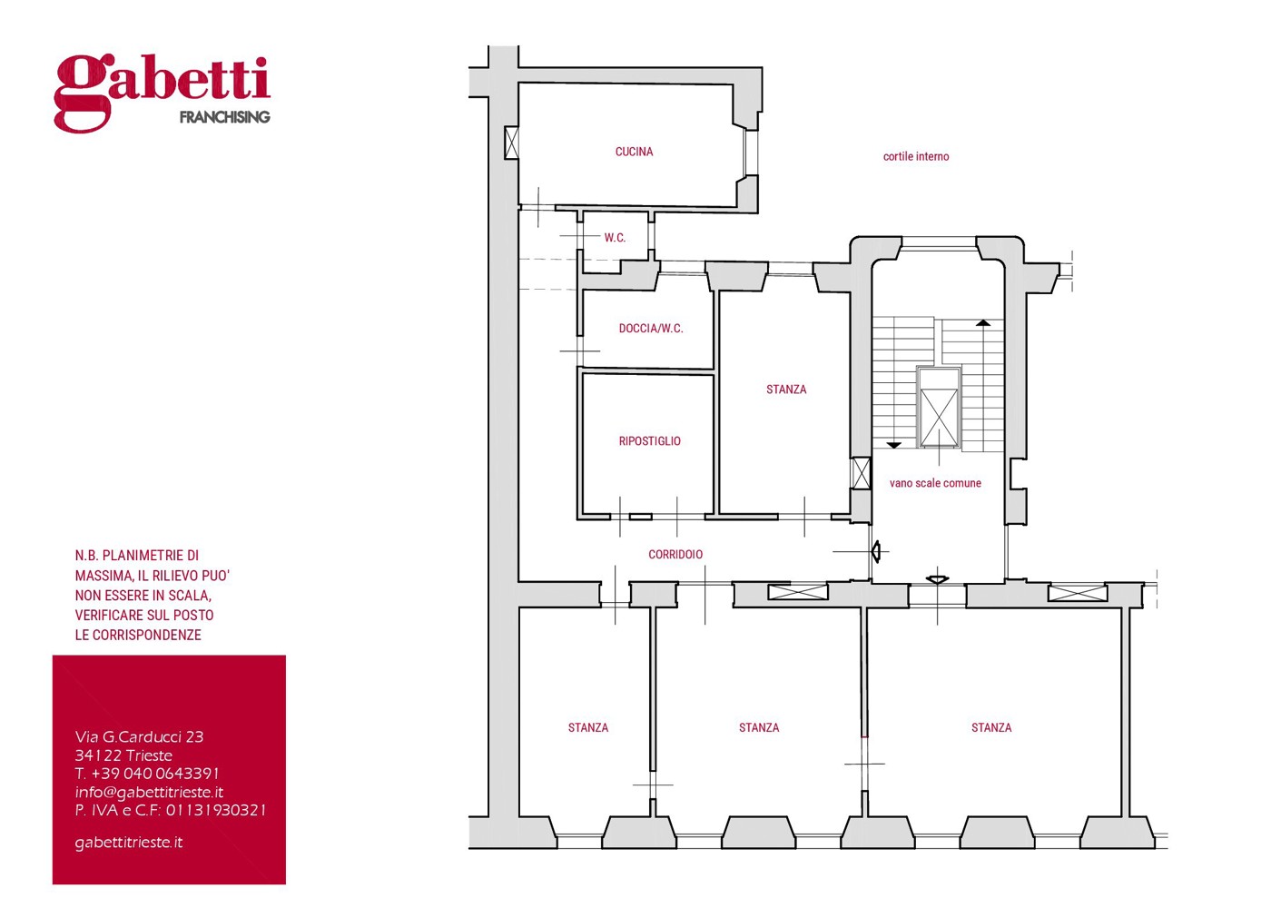 Appartamento da ristrutturare a Trieste