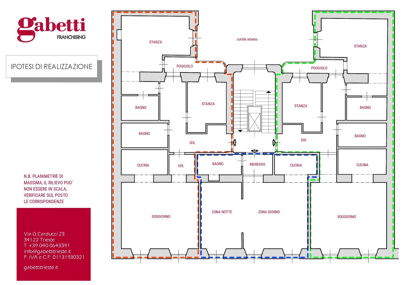 Appartamento da ristrutturare a Trieste