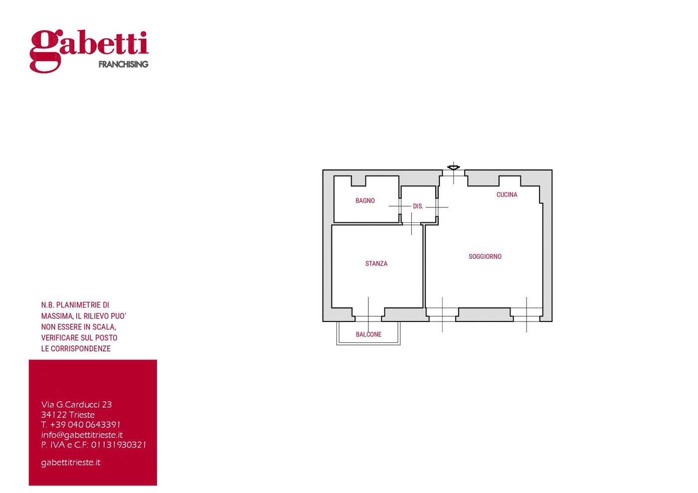 Bilocale in vendita a Trieste