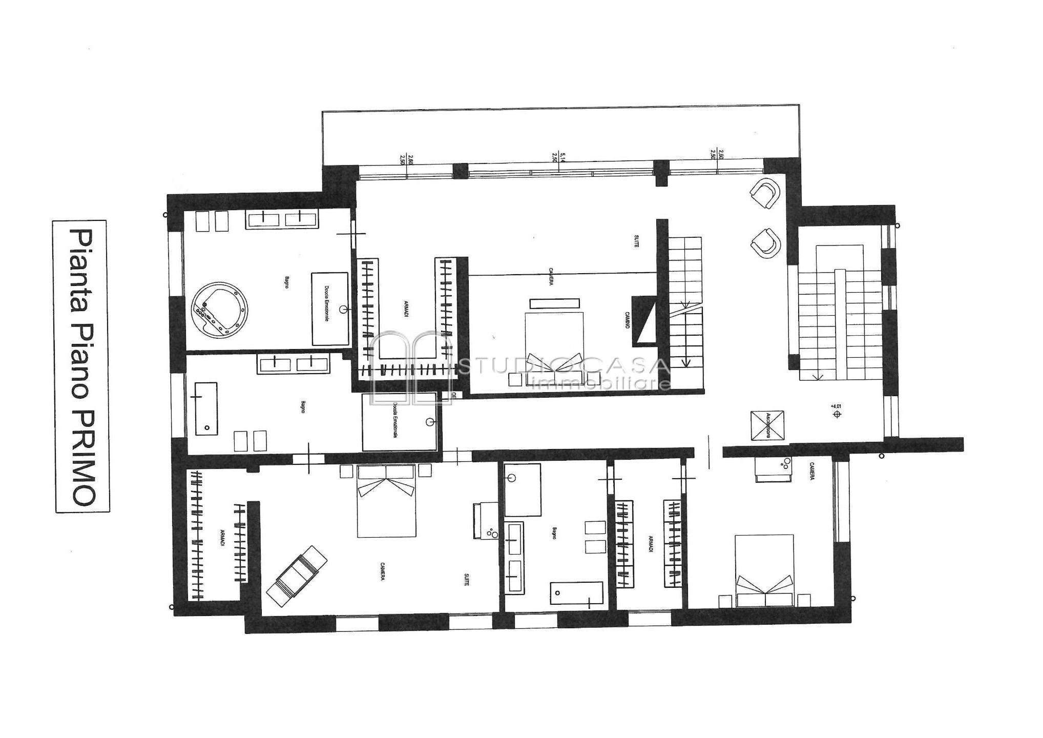 Villa con giardino a Forte dei Marmi