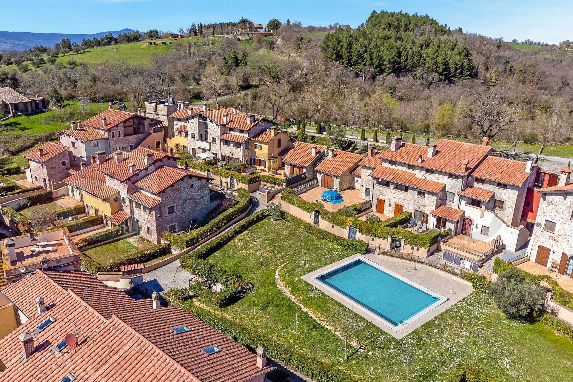 Villino a schiera in vendita a Ficulle