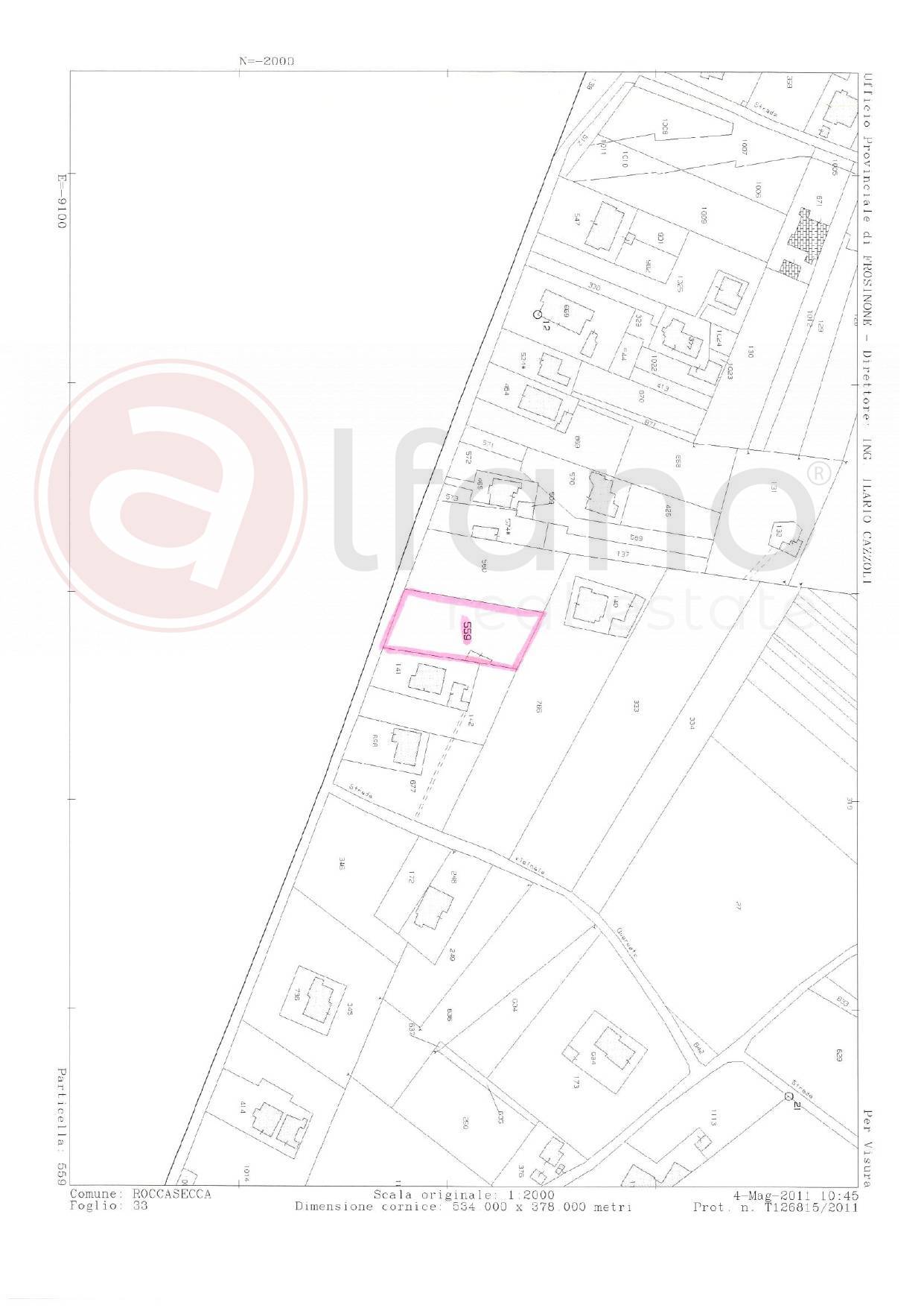 Terreno edificabile in vendita a Roccasecca