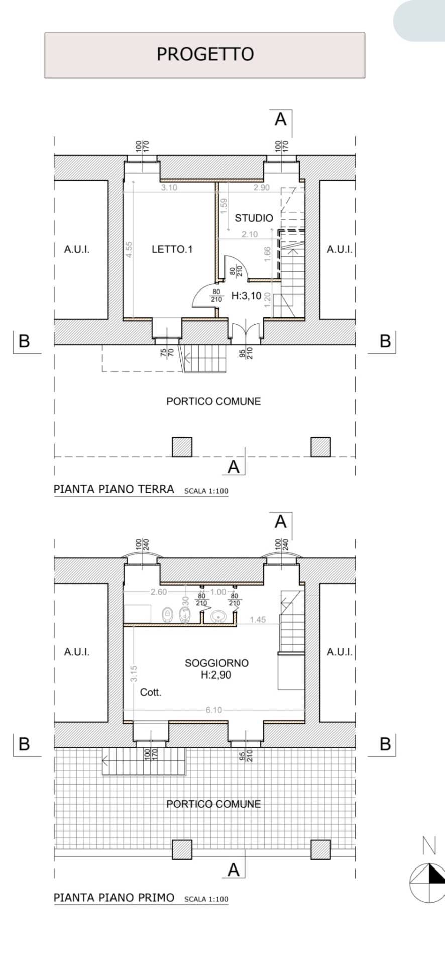 Trilocale in vendita a Cornate d'Adda