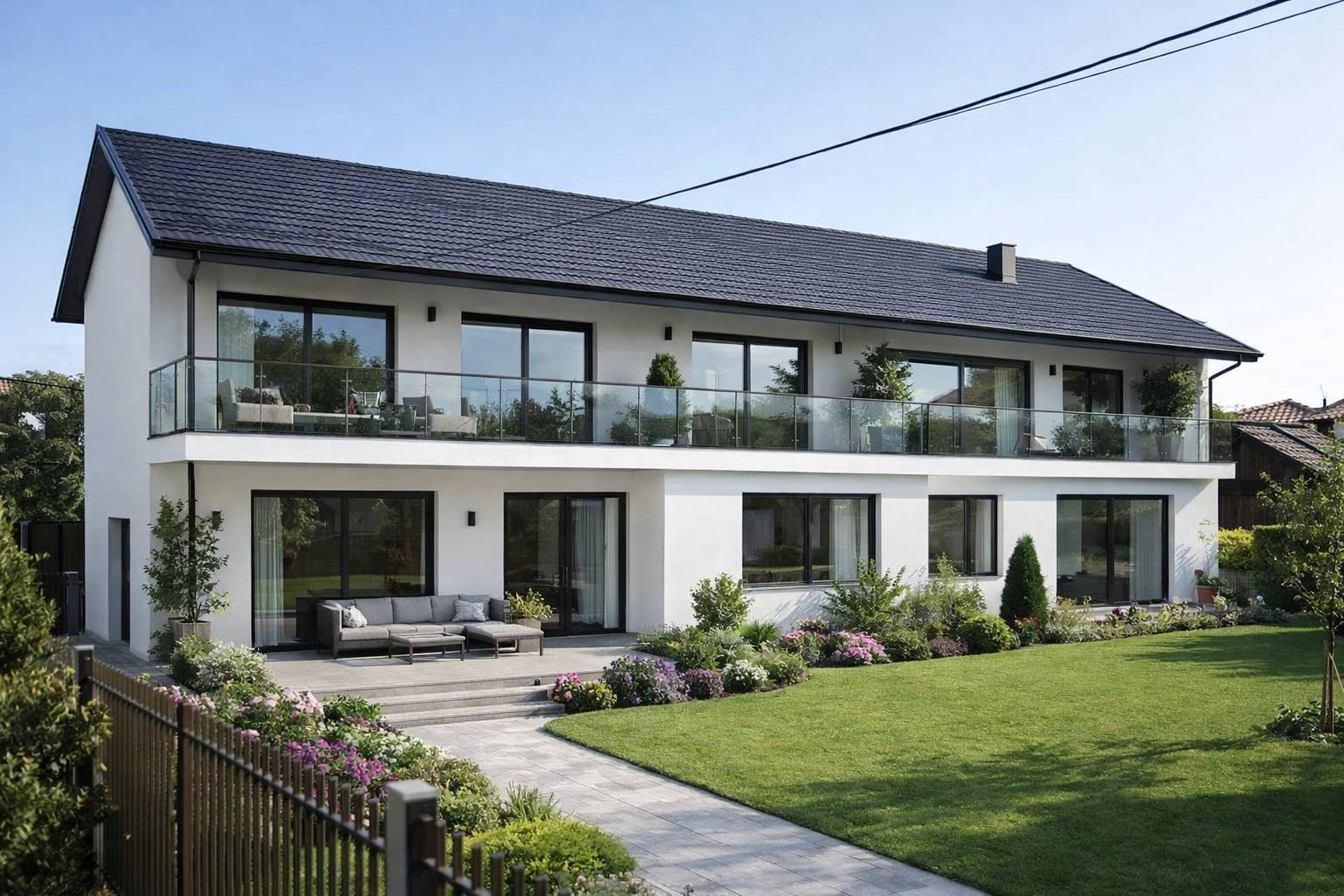 Porzione villa in vendita a Busnago