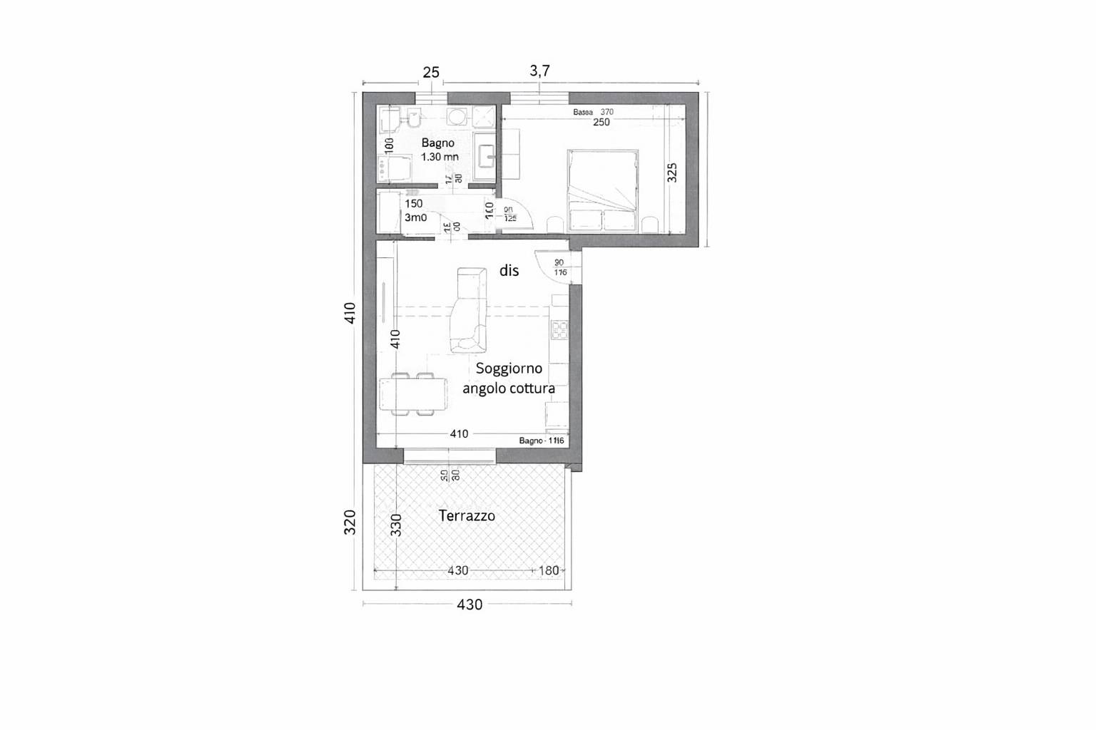 Bilocale in vendita a Gessate