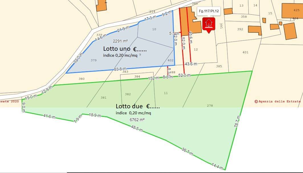 Terreno edificabile in vendita a Ascoli Piceno, Rosara