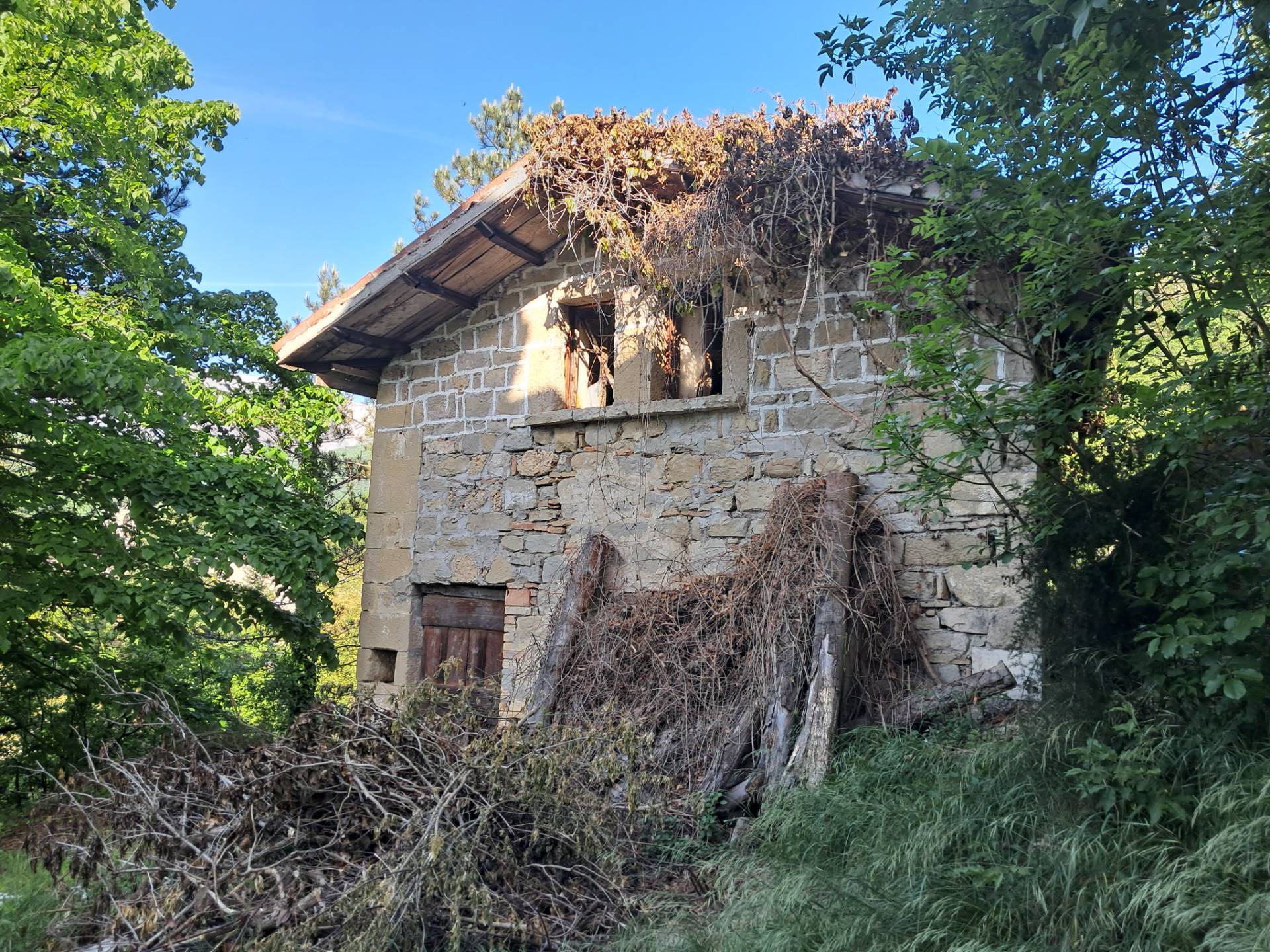 Casa colonica in vendita a Montegallo, Uscerno