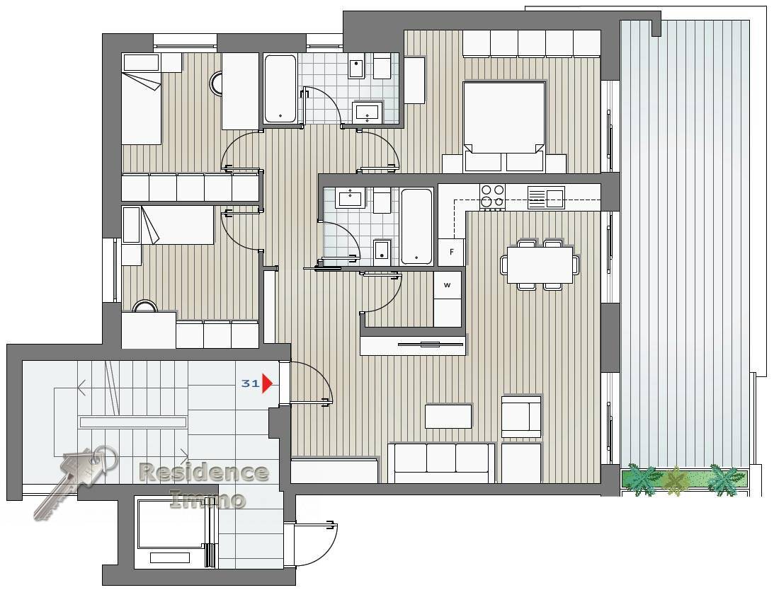 Appartamento in vendita a Bolzano - Bozen, Residenziale