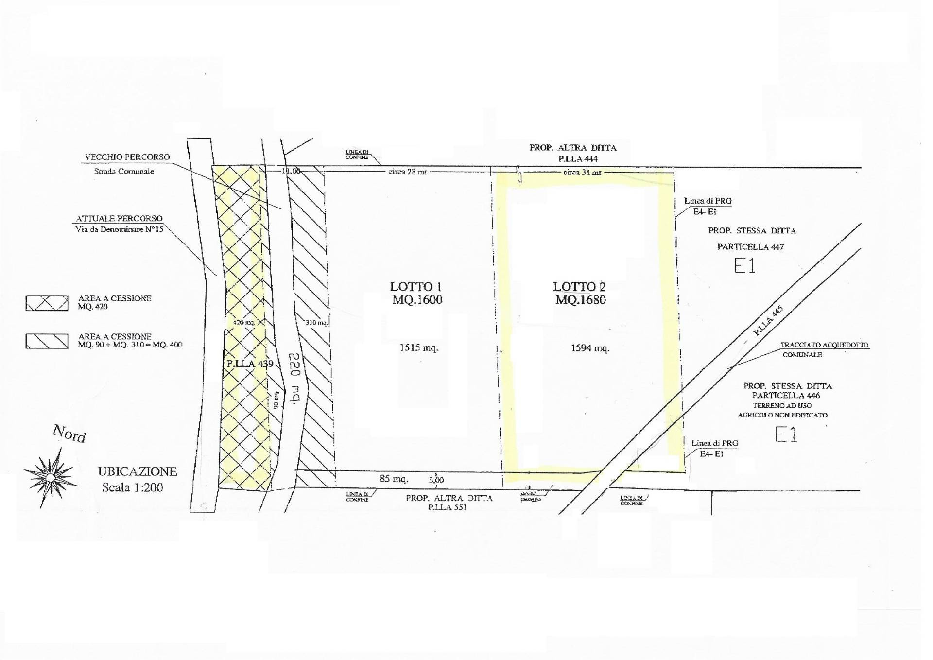 Terreno edificabile in vendita a Montesilvano, Montesilvano colli