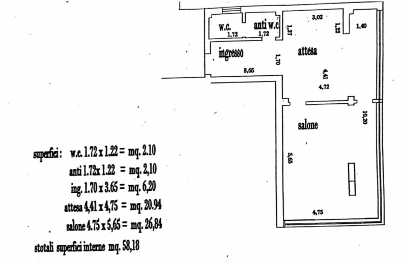 Ufficio in affitto a Udine