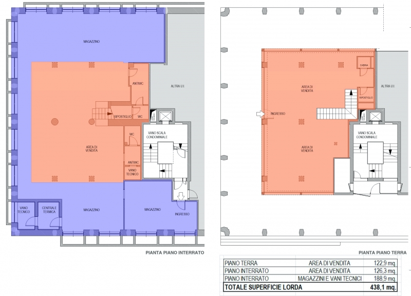 Locale commerciale in affitto a Udine