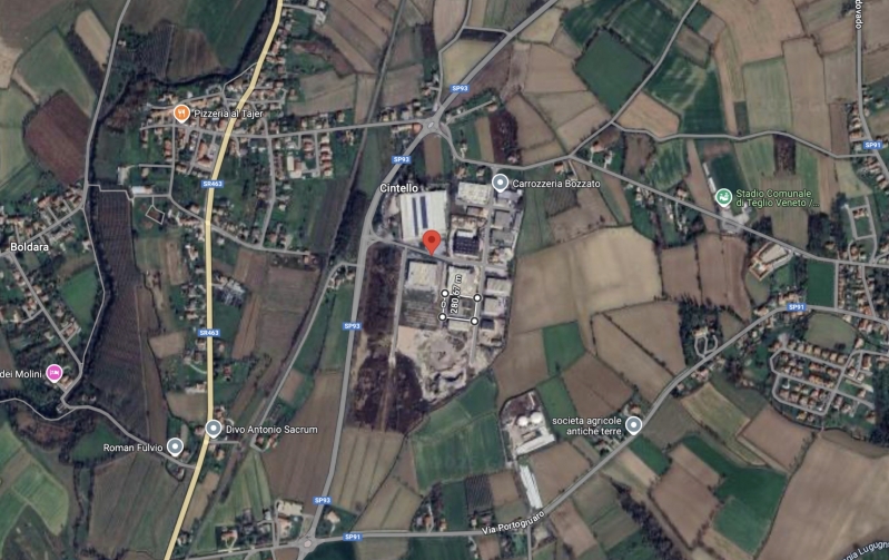 Capannone in affitto a Teglio Veneto