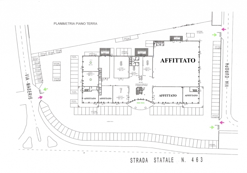 Negozio in affitto a Dignano