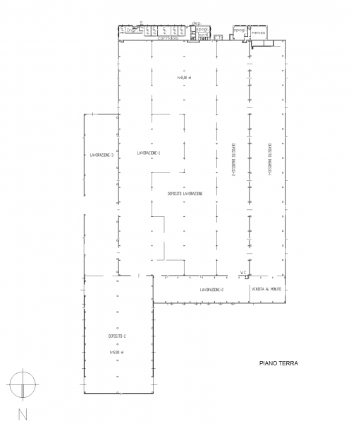 Capannone in affitto a Udine