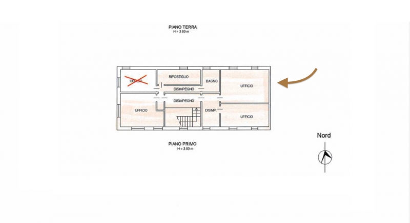 Ufficio in affitto a Udine