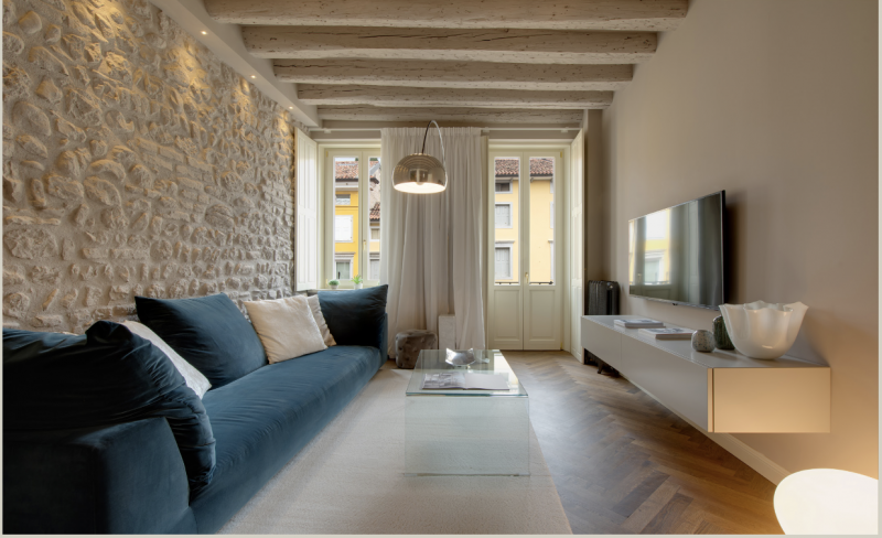 Quadrilocale arredato in affitto a Udine