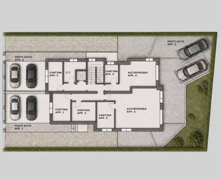 Quadrilocale con terrazzo a Udine