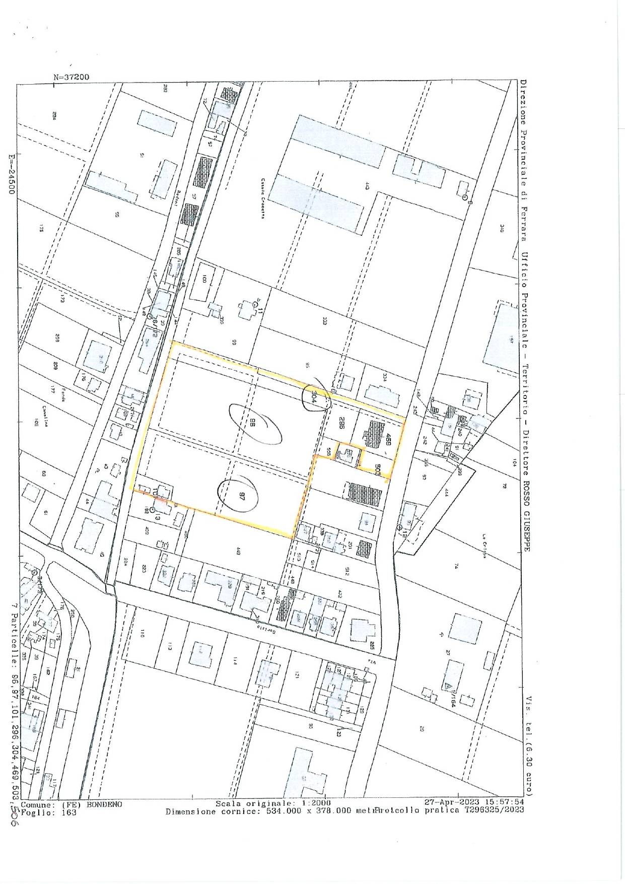 Terreno edificabile in vendita a Bondeno, Ponte Rodoni