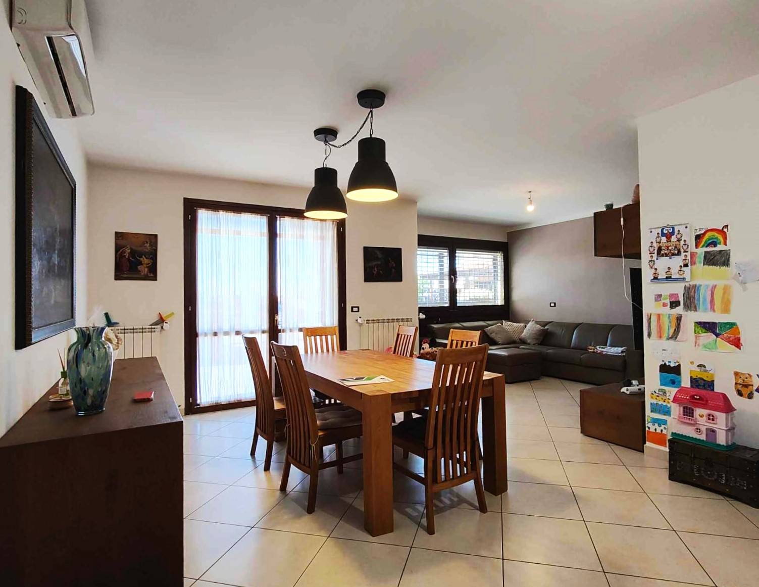 villa bifamiliare in vendita a Ferrara, Corlo