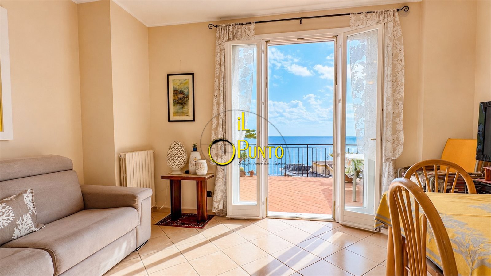 Bilocale vista mare a Ospedaletti
