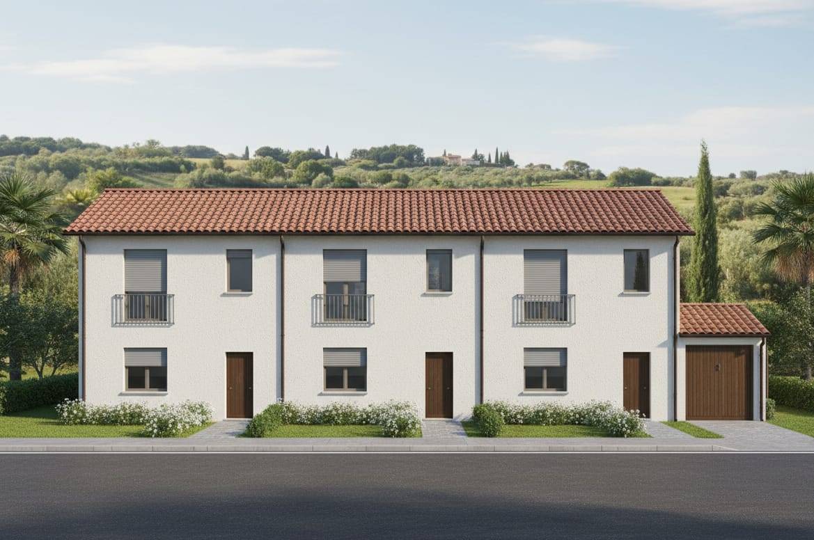 Villette a schiera in vendita a Alessandria, Casalbagliano