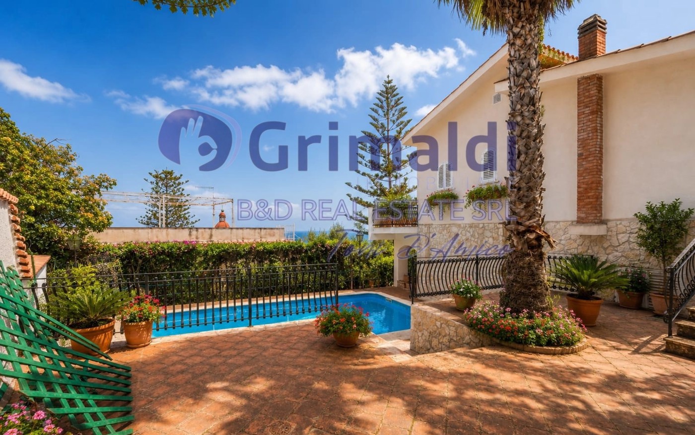 Villa con giardino a Casteldaccia
