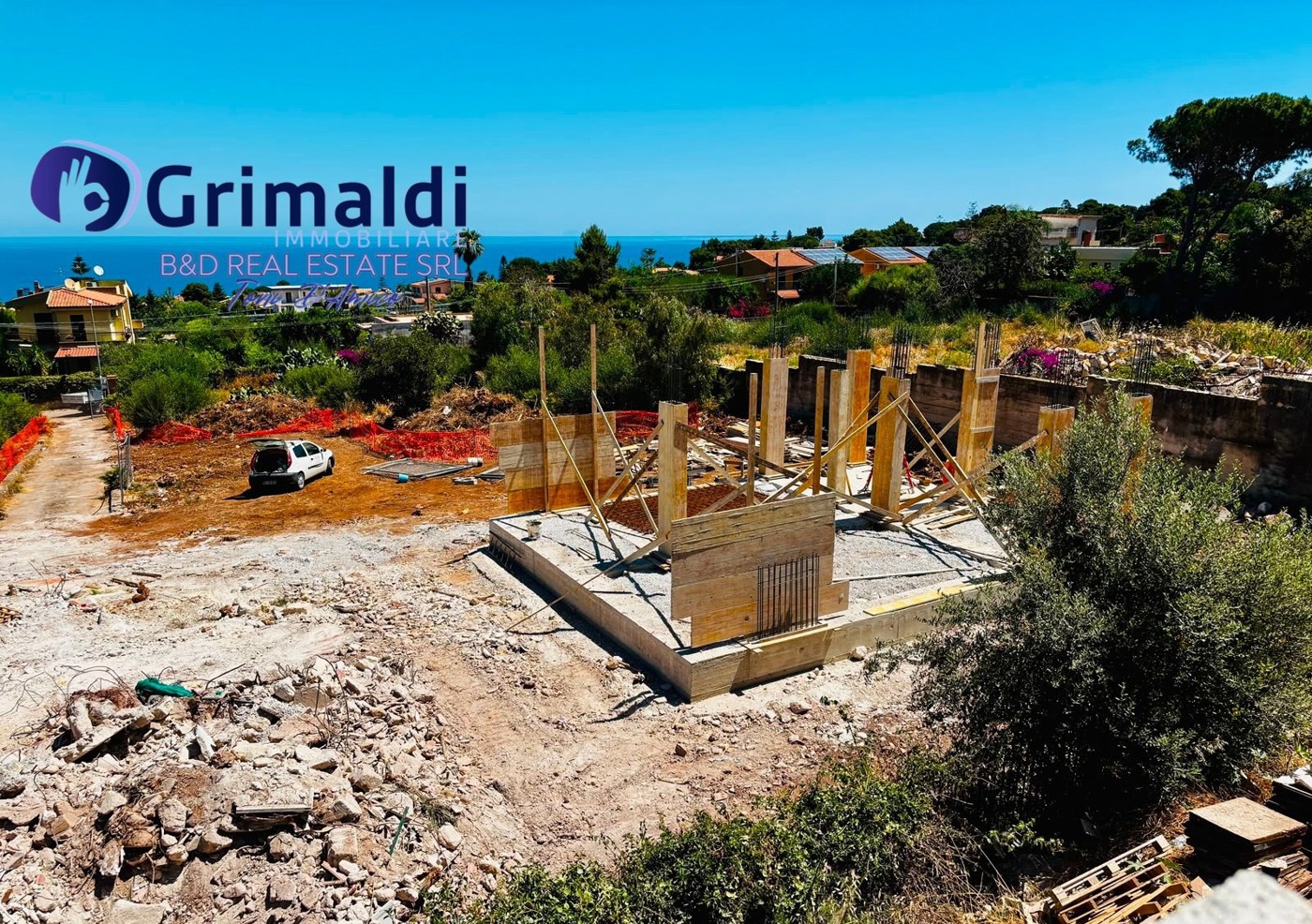 Villa vista mare a Altavilla Milicia