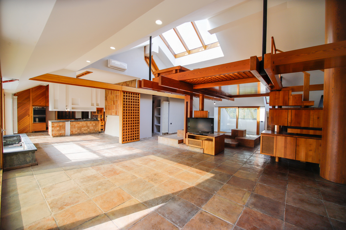 Attico con box doppio a Bruino