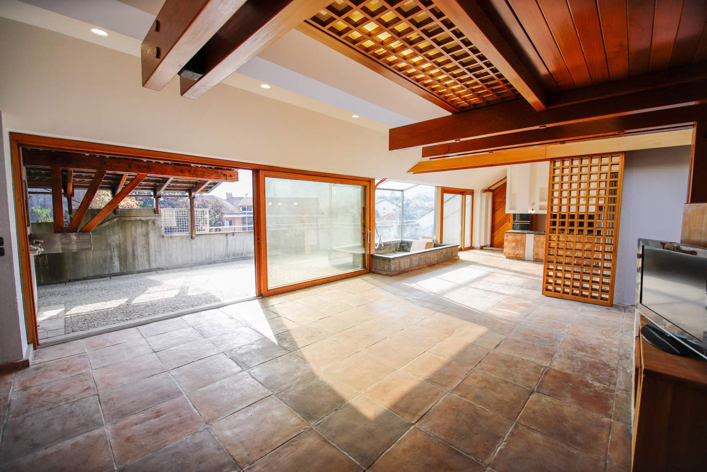 Attico con box doppio a Bruino