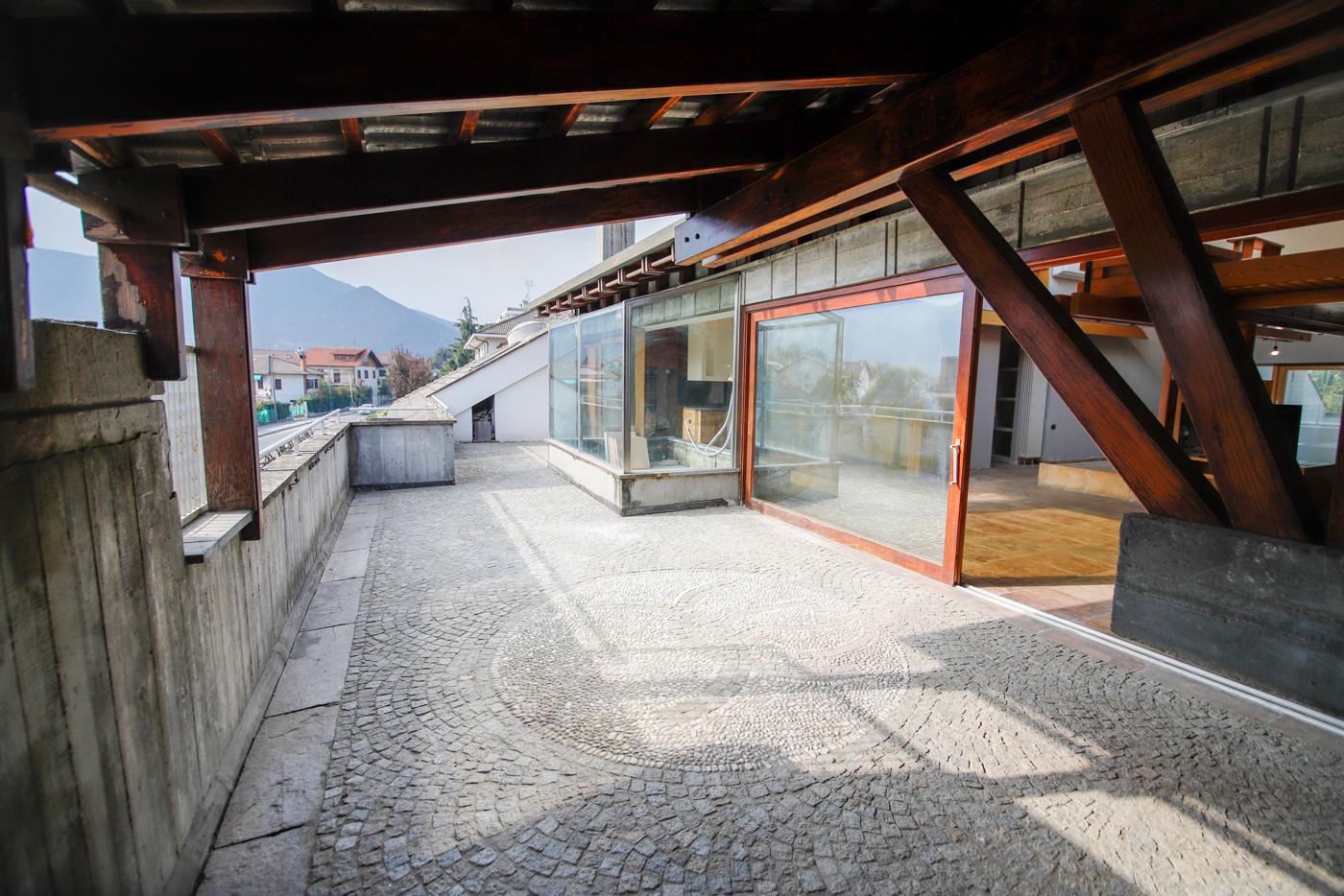 Attico con box doppio a Bruino