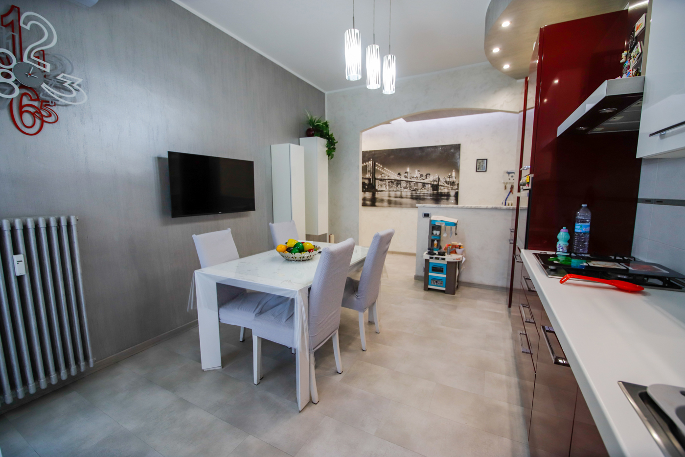 Trilocale ristrutturato a Torino