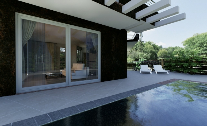 Villa con terrazzi a Arezzo