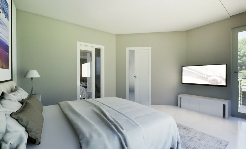 Villa con terrazzi a Arezzo