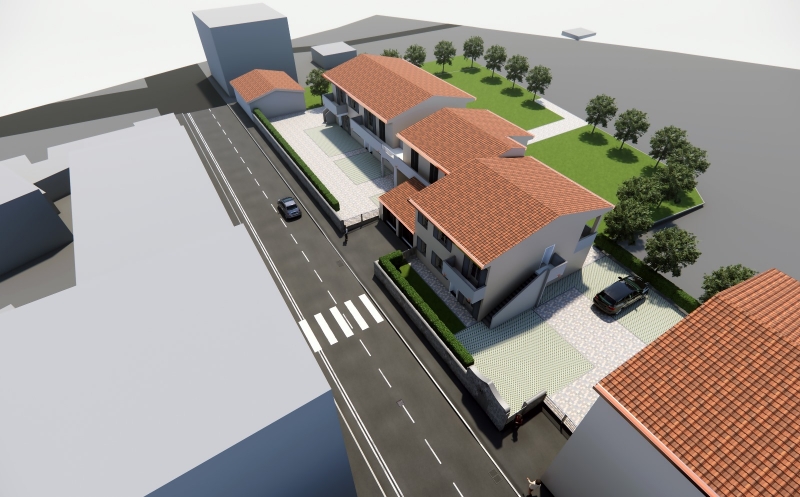 Casa indipendente con terrazzi a Arezzo