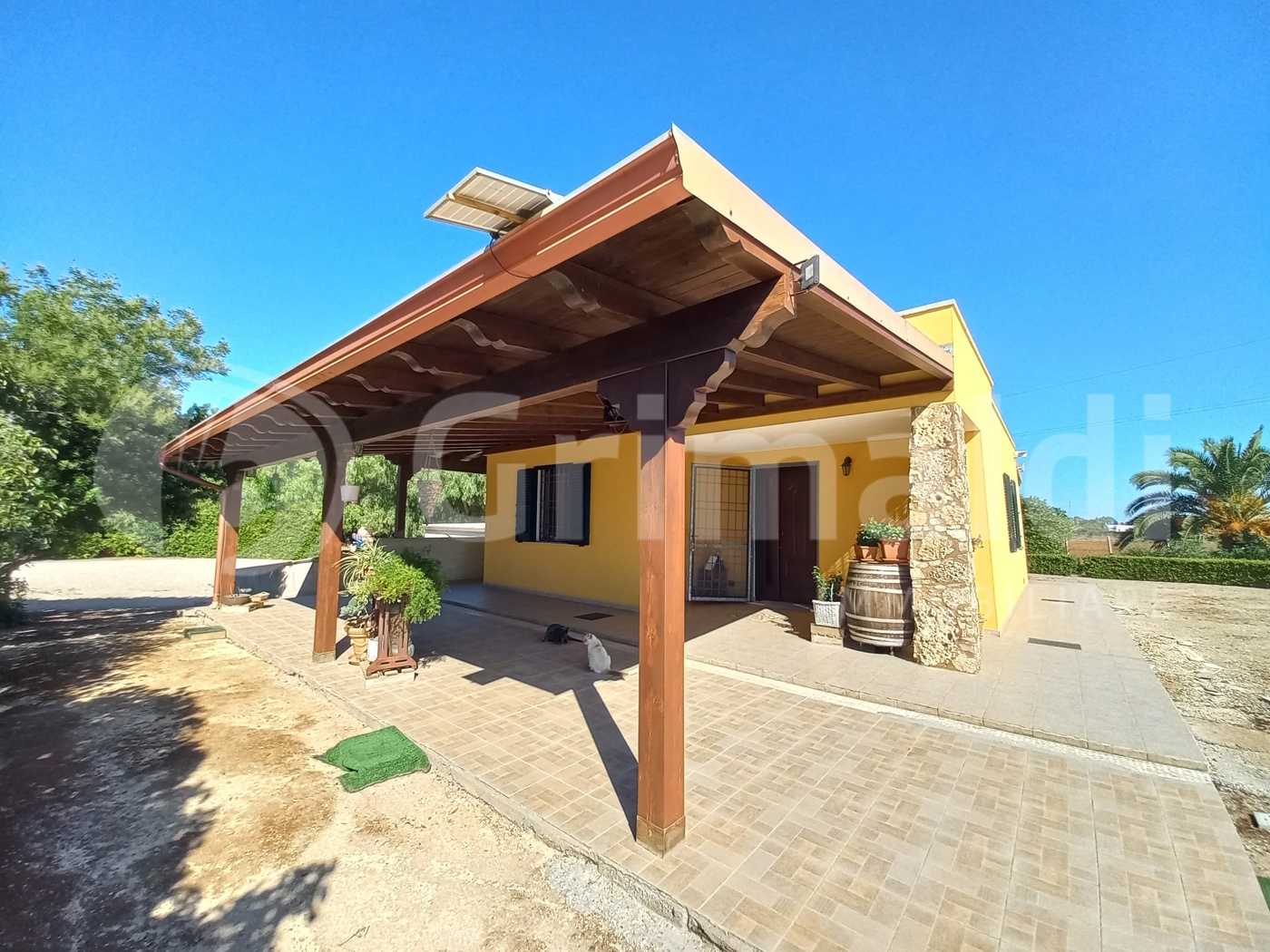 Villa con giardino a Melissano