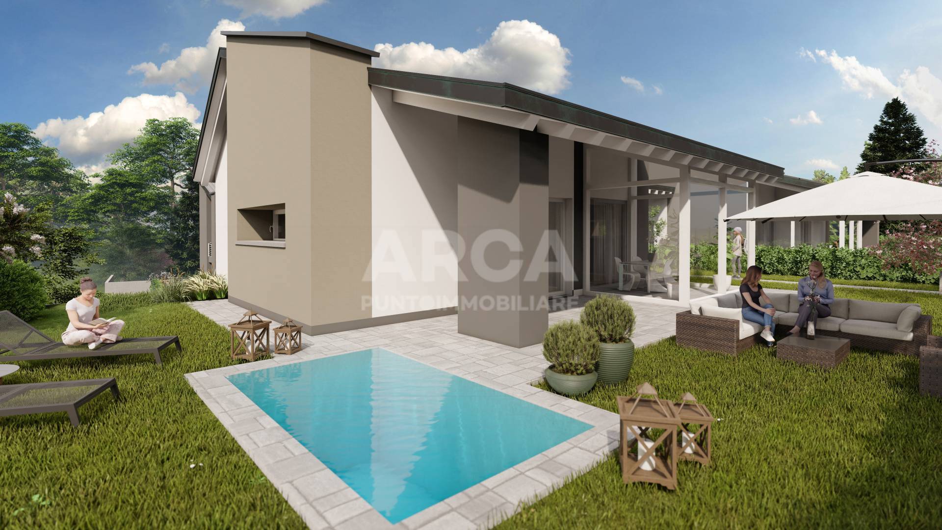 Villa Singola in vendita a Barzan