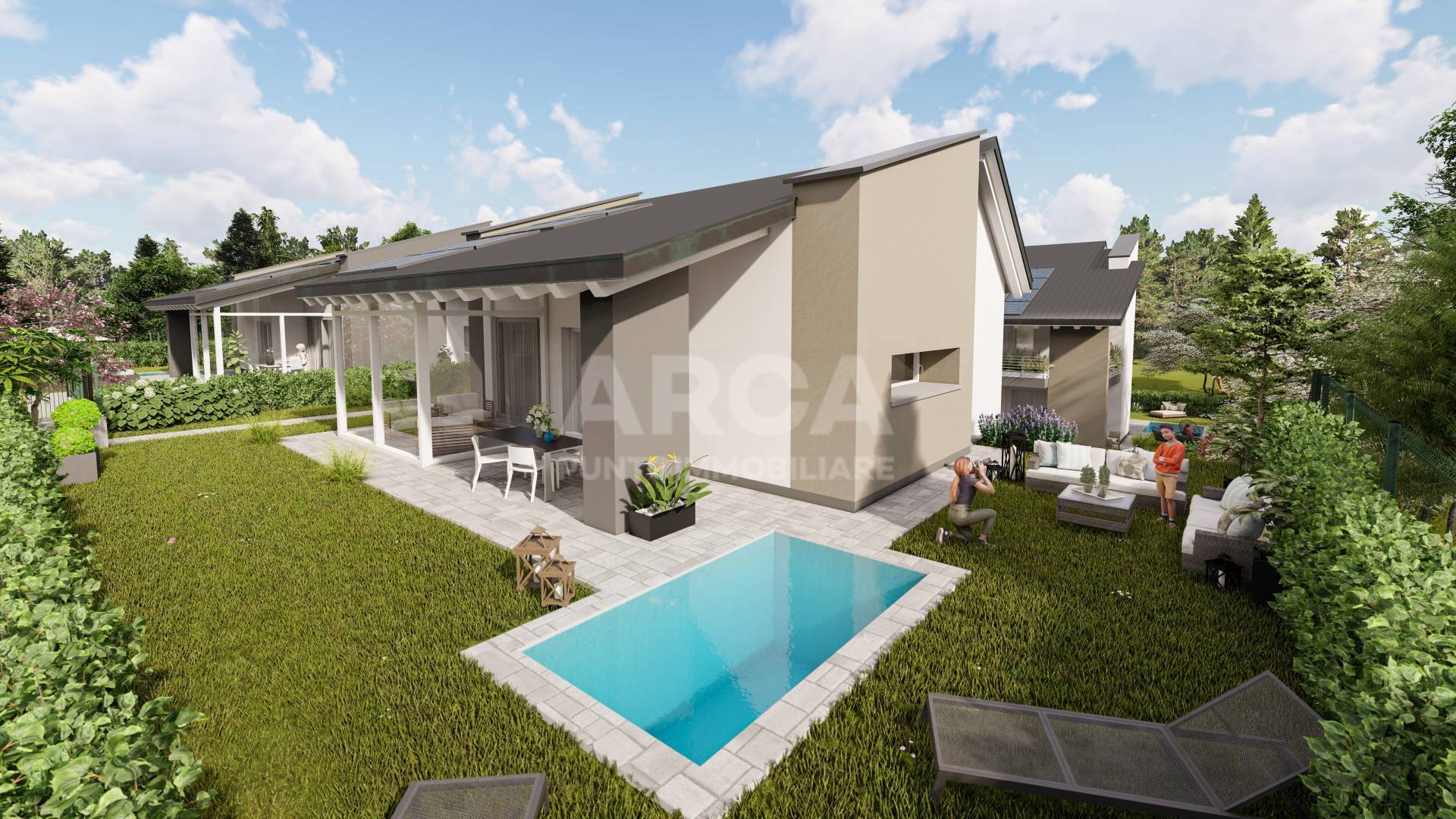 Villa Singola in vendita a Barzan