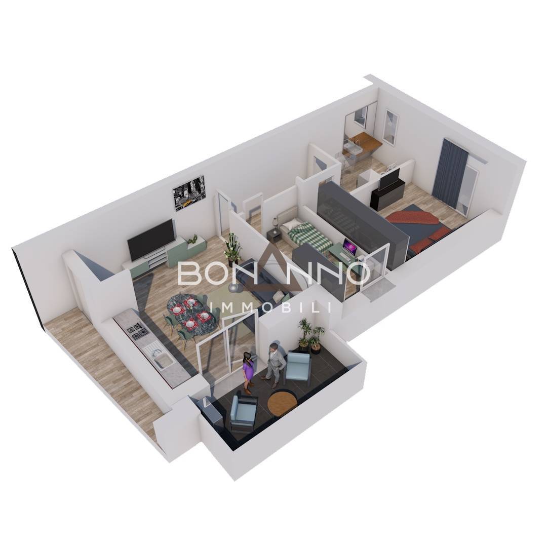 Appartamento in vendita a Treviso, S. Bona