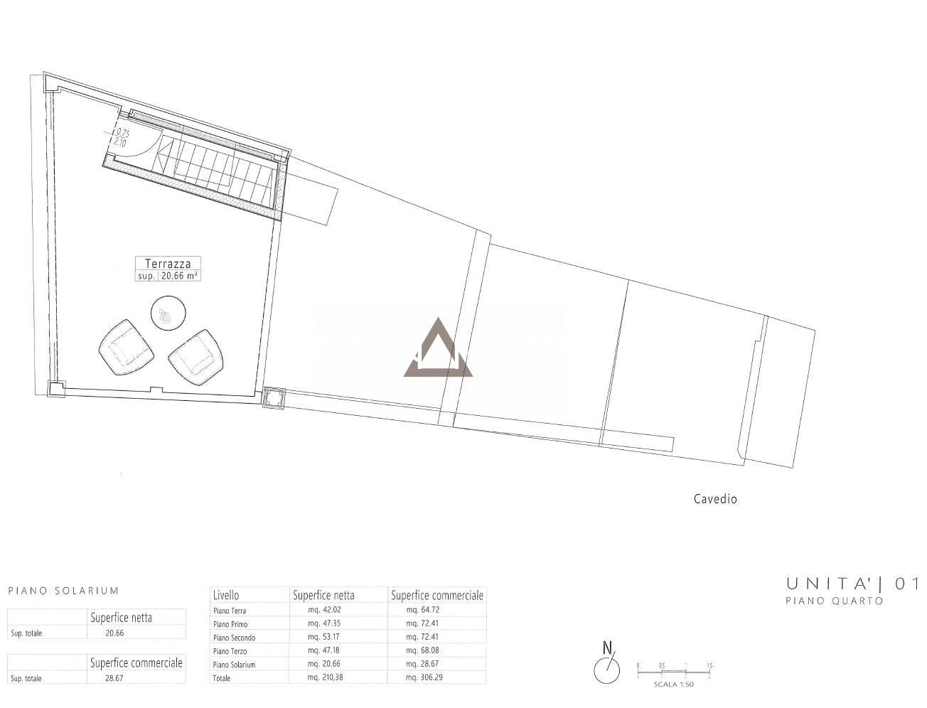 Palazzina in vendita a Treviso, Centro storico