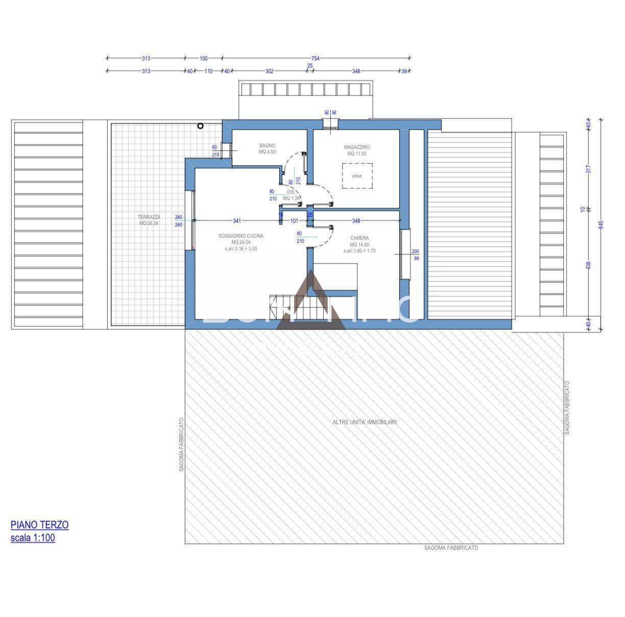 Mansarda in vendita a Castelfranco Veneto
