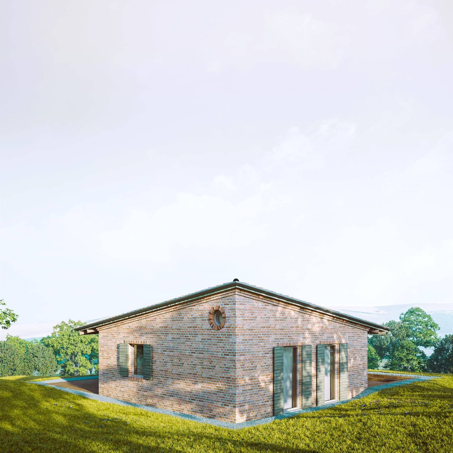 Rudere con terreno in vendita a Monte Giberto